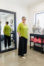 Load image into Gallery viewer, AVA Assymetrical Top in Chartreuse Allure
