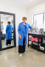 Load image into Gallery viewer, AURELIA Dramatic Cascading Jacket in Ripple Effect Knit
