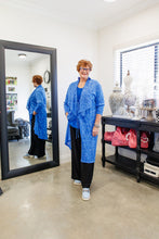 Load image into Gallery viewer, AURELIA Dramatic Cascading Jacket in Ripple Effect Knit
