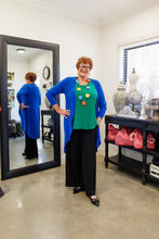 Load image into Gallery viewer, AMARIS Longline Jacket in Azure Allure

