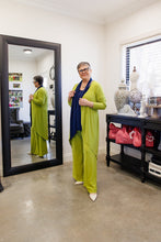 Load image into Gallery viewer, AMARIS Longline Jacket in Chartreuse Allure
