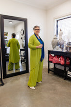 Load image into Gallery viewer, AMARIS Longline Jacket in Chartreuse Allure
