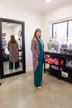 Load image into Gallery viewer, AMARIS Longline Jacket in Paisley
