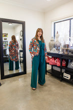 Load image into Gallery viewer, LUCIA Shaped Top in Deep Jade Allure
