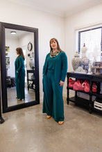 Load image into Gallery viewer, LUCIA Shaped Top in Deep Jade Allure
