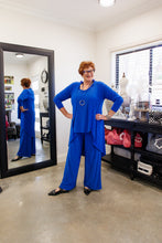 Load image into Gallery viewer, AMARIS Longline Jacket in Azure Allure
