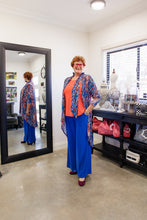 Load image into Gallery viewer, AQUILA Wide Leg Pant in Azure Allure
