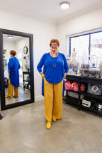 Load image into Gallery viewer, AQUILA Wide Leg Pant in Mustard Allure
