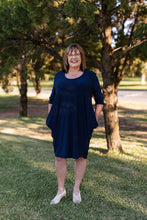 Load image into Gallery viewer, AVIVA Dress in Navy Allure
