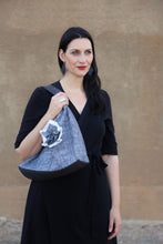 Load image into Gallery viewer, Josephene Signature Handbag in Soft Black Linen
